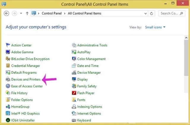 cai dat may in qua mang lan